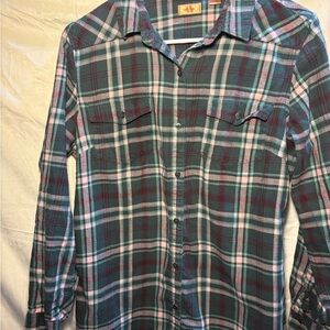 Northcrest Plaid Shirt - Teal, pink, purple, green, and Burgundy
